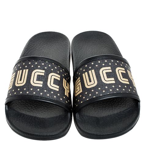 Gucci slip on slides review